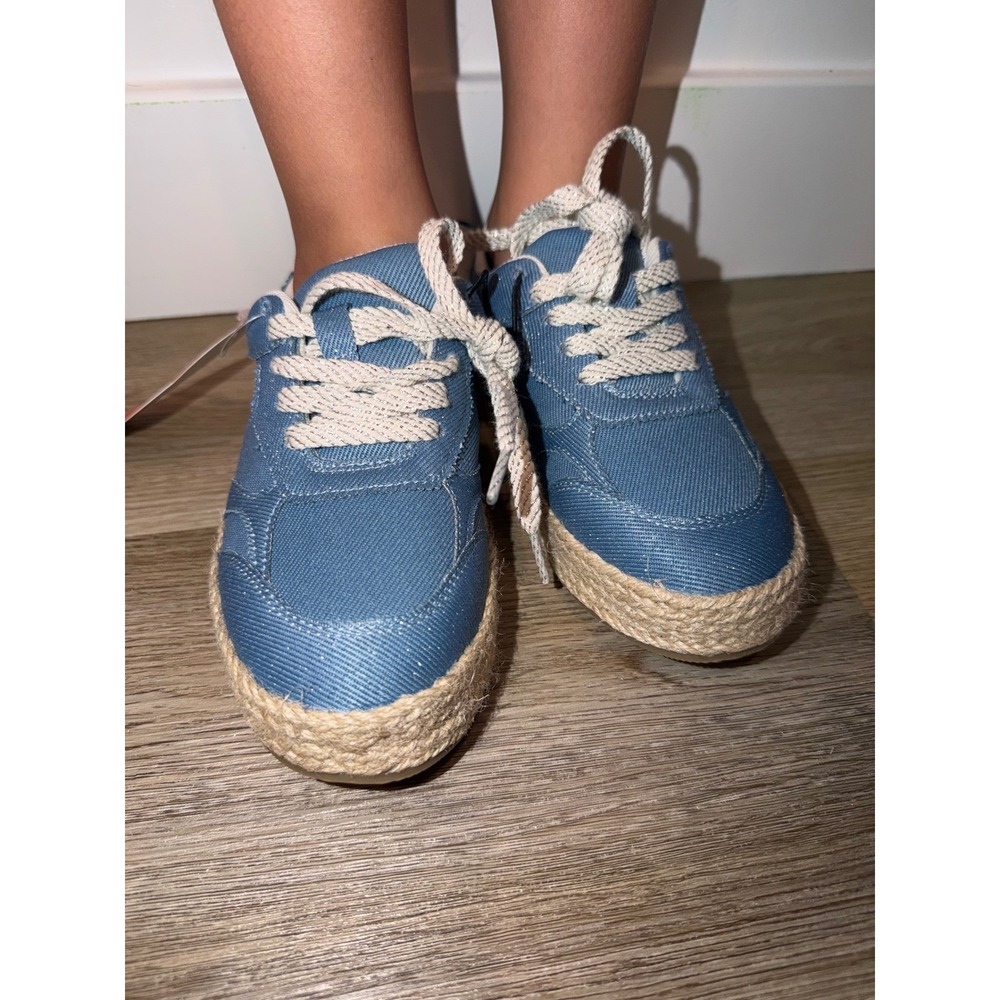 Girl sneakers size 1 espadrille